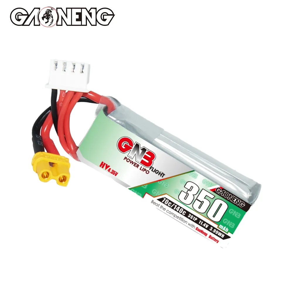 Gaoneng GNB 350mAh 3S 70C LiPo - огляд і ціна Drone Battery 3S