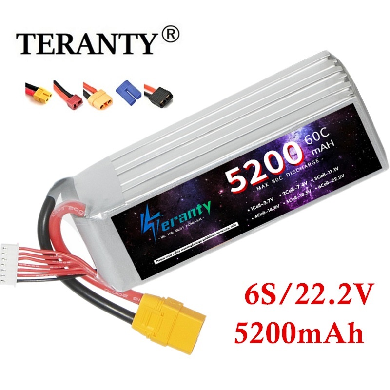 TERANTY 6S 5200mAh Lipo Batter - огляд і ціна Drone Battery 6S