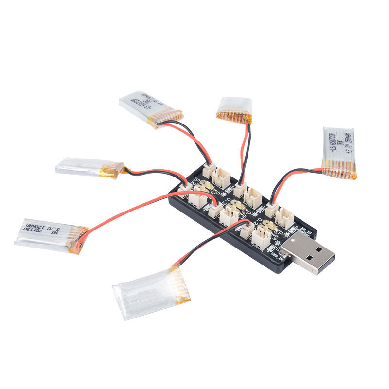 6CH USB 1S LiPo/LiHv 3.7V/4.2V - огляд і ціна Drone Battery Balance Charger