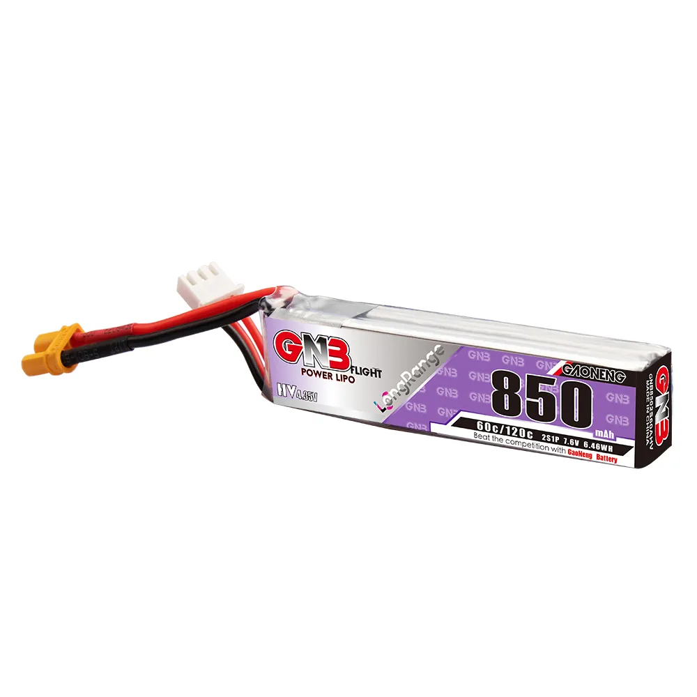 GAONENG GNB LiPo Battery 850mA - огляд і ціна Drone Battery 3S