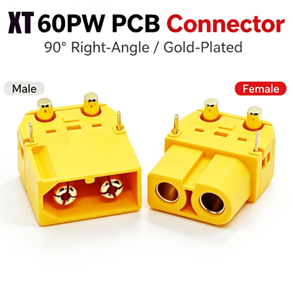 Amass XT60PW PCB Mount Connect - огляд і ціна Drone Battery Connector