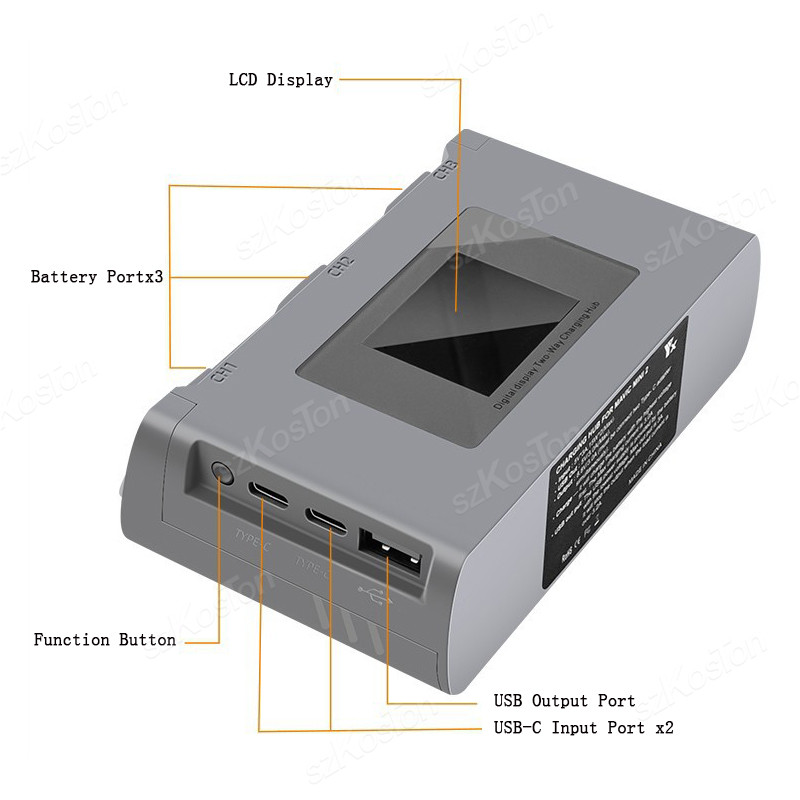 For DJI Mavic Mini 2/SE Mini 4 - огляд і ціна Drone Battery Balance Charger