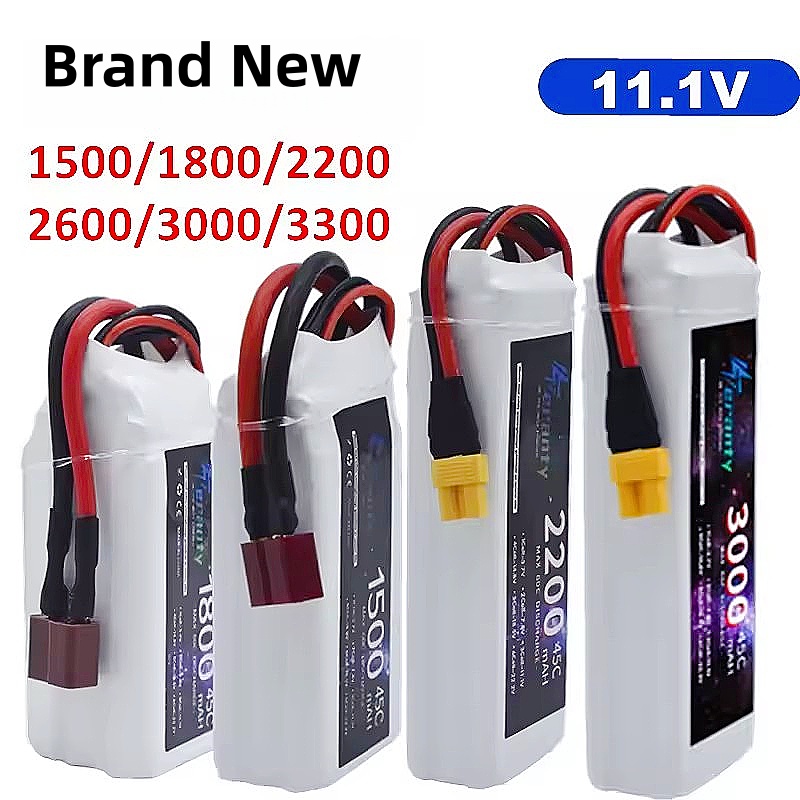 11.1V LiPo Battery 3S 1500mah  - огляд і ціна Drone Battery 3S