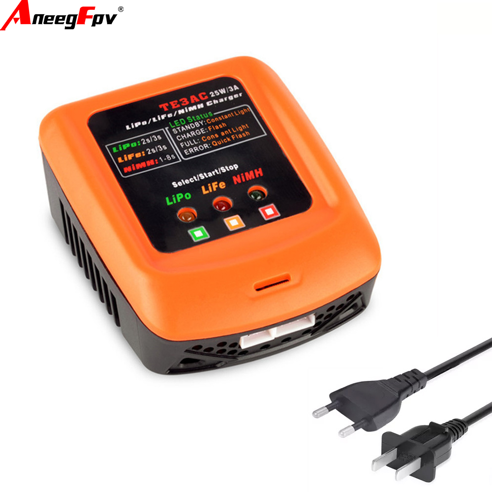 TE3AC 100V-240V  25W/3A Profes - огляд і ціна Drone Battery Balance Charger